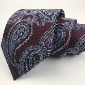 Ermenegildo Zenga 100% Silk Classic Width Neck Tie